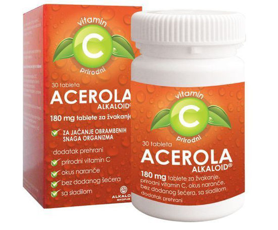 Slika ACEROLA tabl. 30x180mg