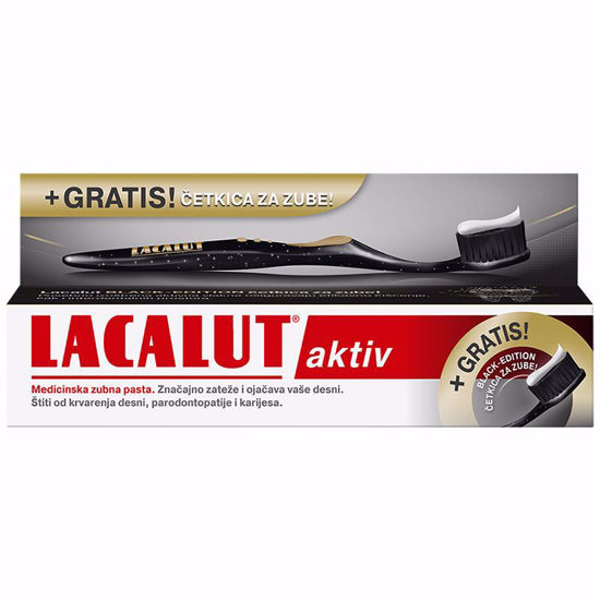 Slika LACALUT PASTA AKTIV 75ml + ČETKICA