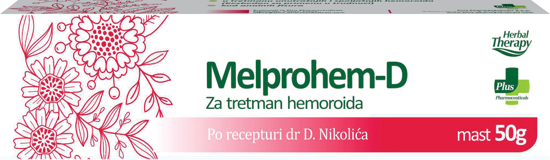 Slika MELPROHEM-D MEL. HEMOROIDI 50g