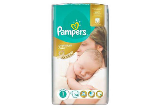Slika PAMPERS PREMIUM 1 NEW BORN 54
