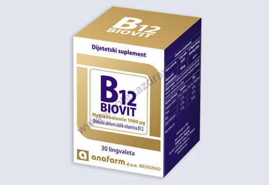 Slika B12 BIOVIT 30 lingvaleta